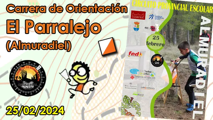 25/02/2024 – Carrera de Orientación en El Parralejo (Almuradiel): horarios de salida