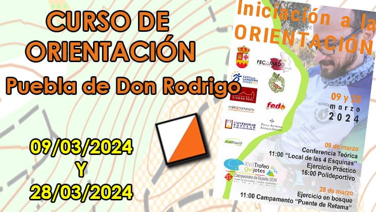 Curso de iniciación a la orientación en Puebla de Don Rodrigo